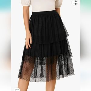 🖤Allegra K Tulle Skirt🖤 NWT